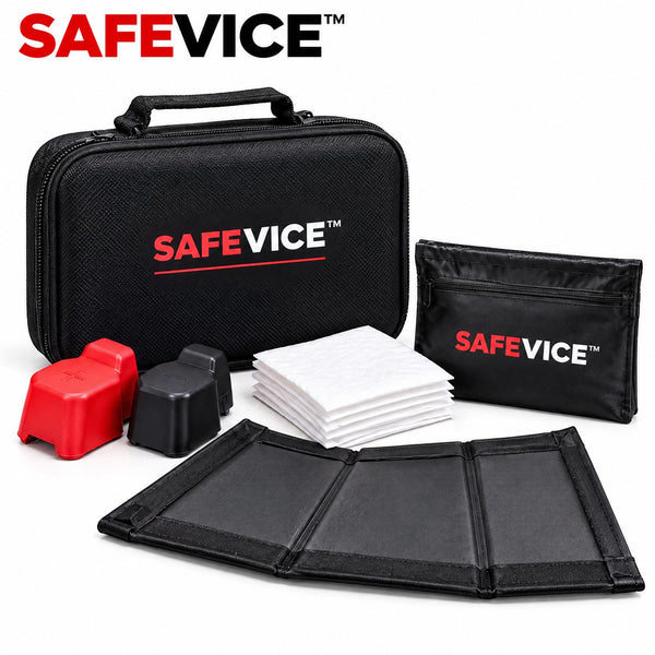 SAFEVICE™ Emergency Vehicle Battery Terminal Isolation & Corrosion Containment Kit