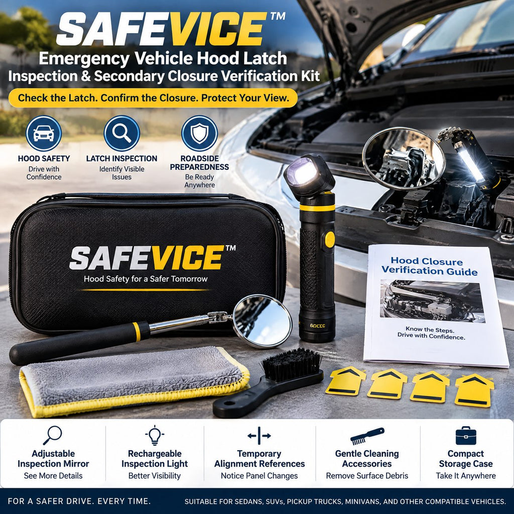 SAFEVICE™ Hood Latch Inspection — usage and feature details
