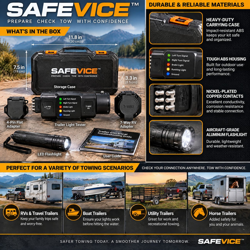 SAFEVICE™ Trailer Light Tester image 4